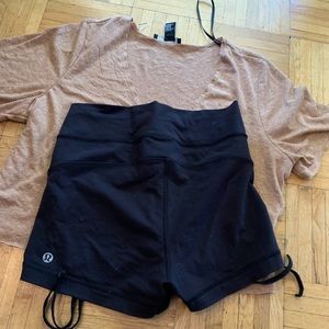 Lulu lemon booty shorts